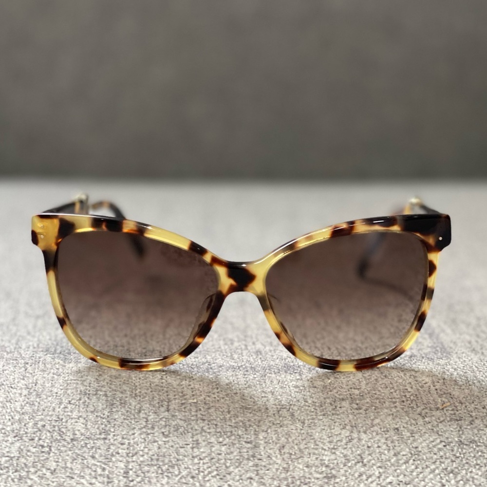Marc Jacobs tortoise and gold sunglasses